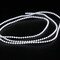 White Pearl Garland Strand,2.5mm Crystal Beads Faux Bead Spool Rope for Wedding Party Decoration